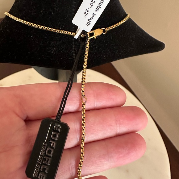 NWT Panther Stainless Steel adjustable necklace - Picture 4 of 8